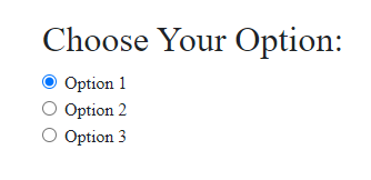 bootstrap 4 simple radio buttons