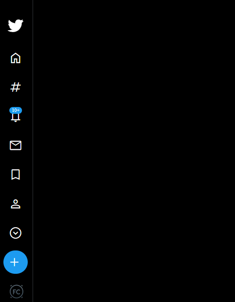 twitter sidebar clone