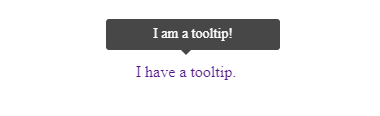 simple tooltip