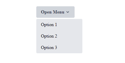 simple dropdown