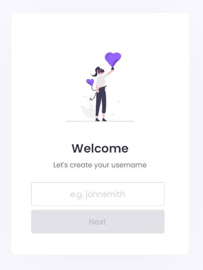 signup process with swiper.js