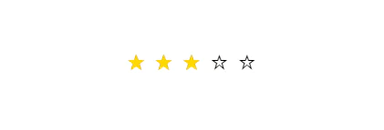 simple star rating